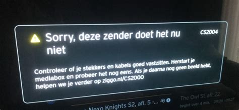 Oplossen Foutcode CS2004 van Ziggo: Handige Stappen.